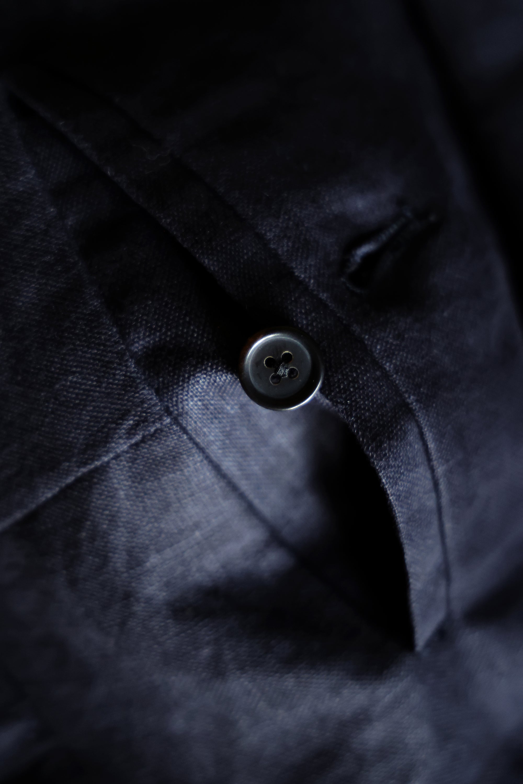 Ugentle Gurkha Linen Shorts — Navy