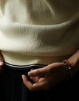 Ugentle Buttonless Cotton Knitted Polo Off White