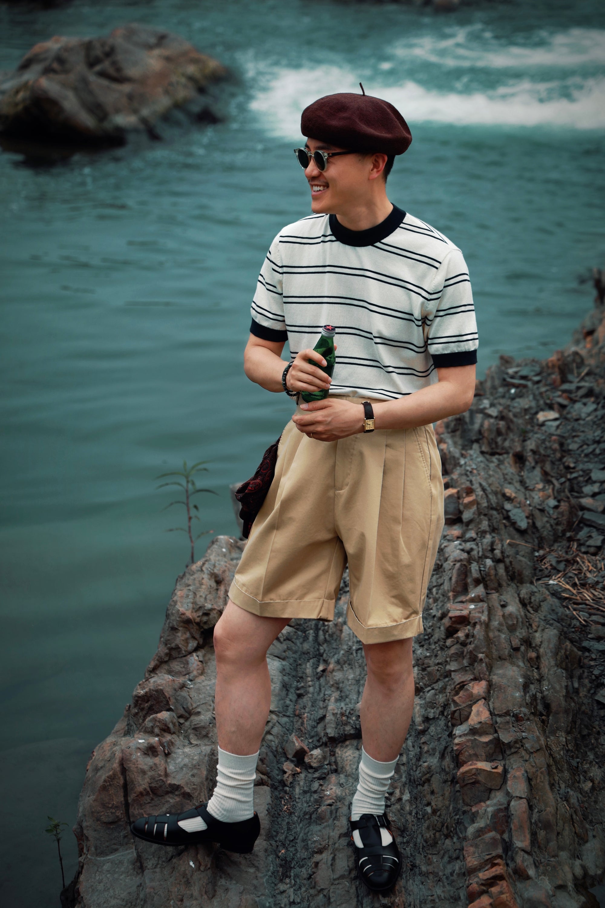 Ugentle Gurkha Shorts — Khaki