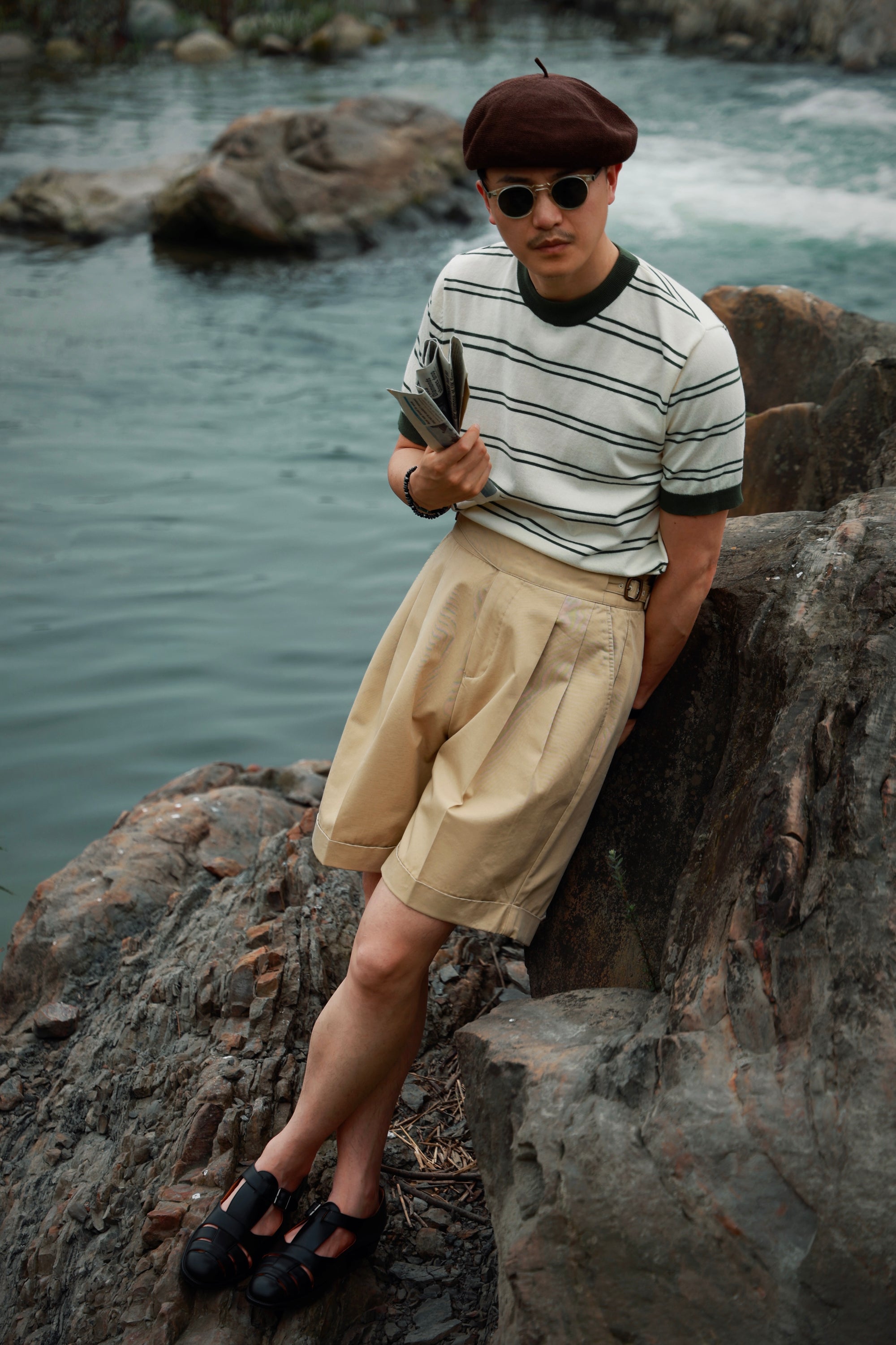 Ugentle Gurkha Shorts — Khaki