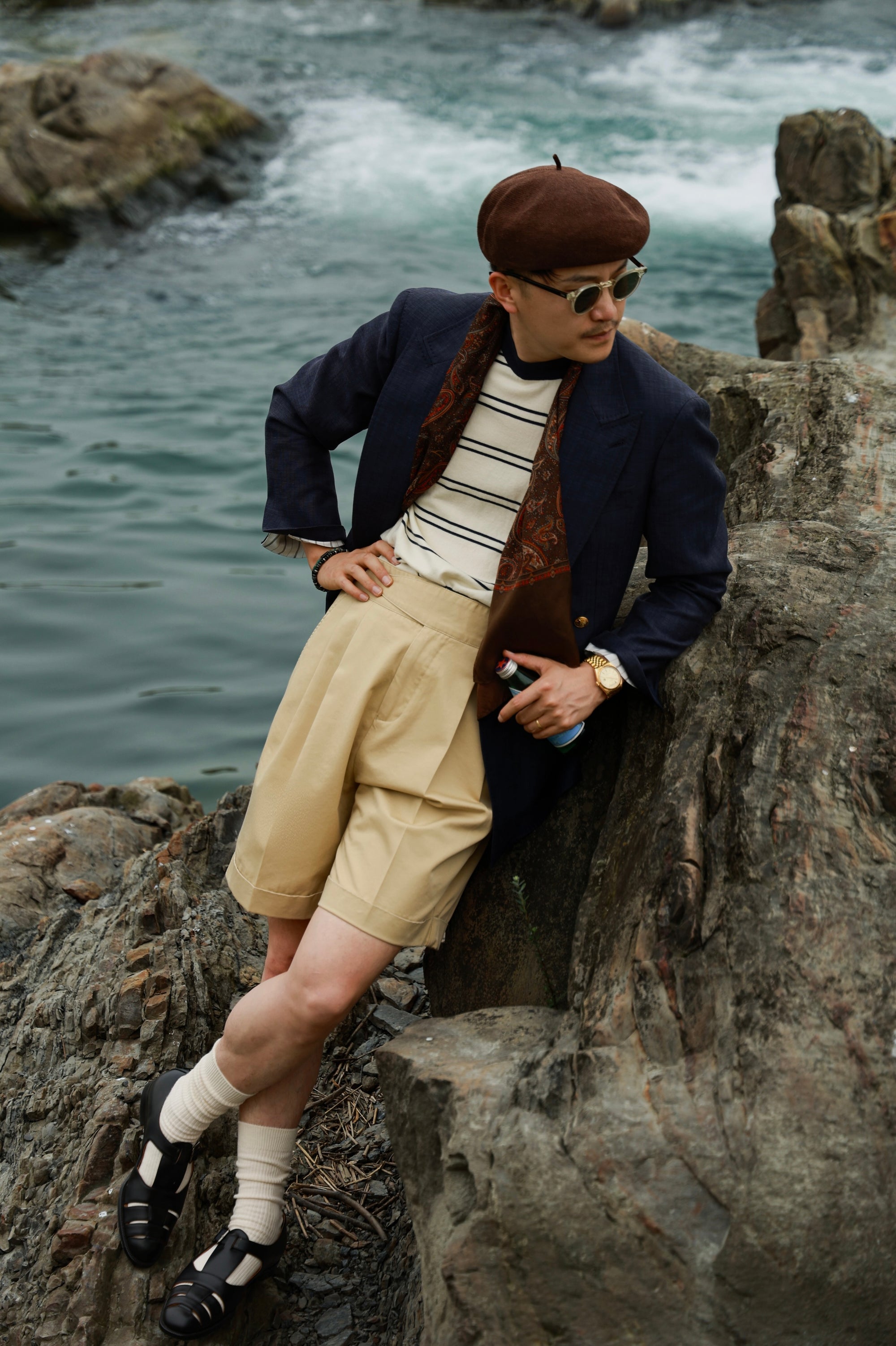Ugentle Gurkha Shorts — Khaki