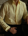 Ugentle One-piece Collar Shirt — Seersucker Lemon