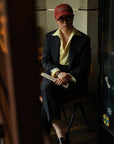 Ugentle One-piece Collar Shirt — Seersucker Lemon